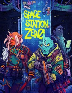 Space Station Zero board game cover