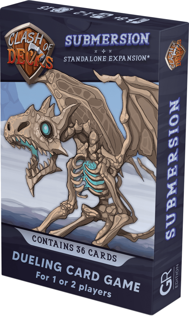 Clash of Decks: Submersion board game cover