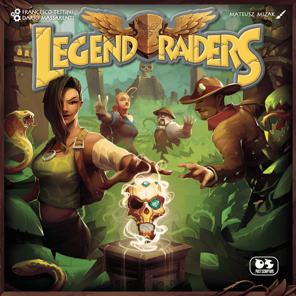 Legend Raiders board game cover