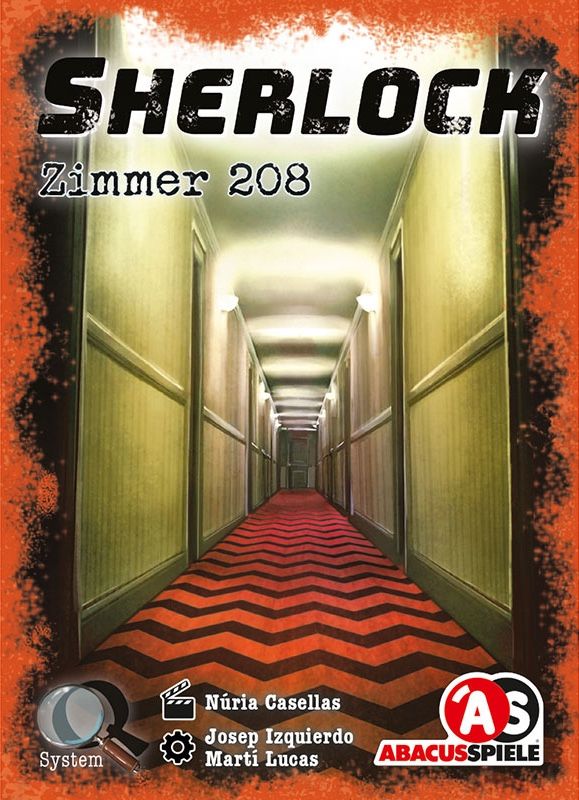 Sherlock: Zimmer 208 board game cover