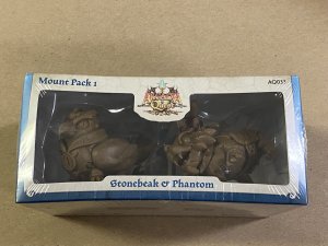 Arcadia Quest: Riders – Mount Pack 1: Stonebeak & Phantom board game cover