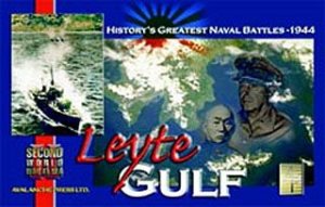 Second World War at Sea: Leyte Gulf board game cover