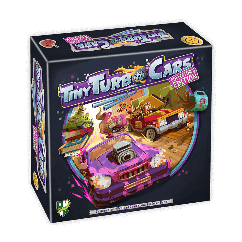 Tiny Turbo Cars: Collector’s Edition board game cover