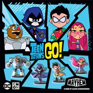 Teen Titans GO! Mayhem board game cover