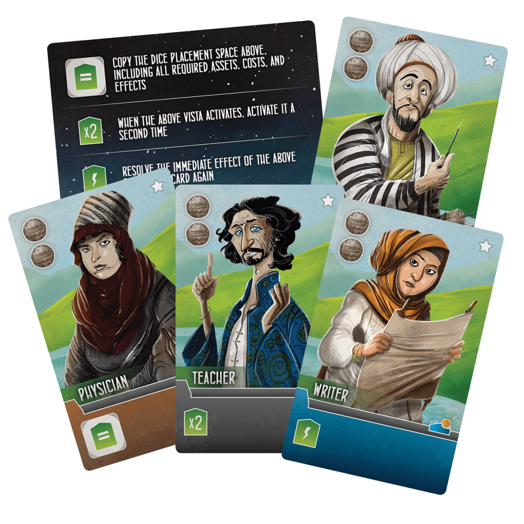 Wayfarers of the South Tigris: Townsfolk Promo Cards board game cover