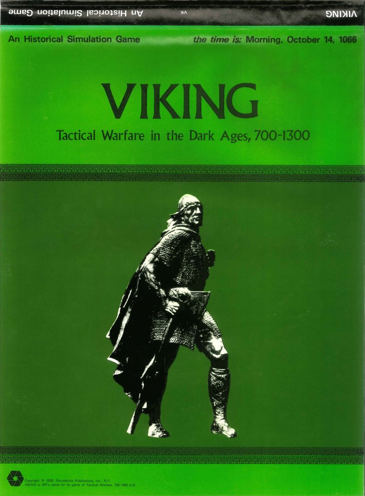 Viking: Tactical Warfare in the Dark Ages, 700-1300 board game cover