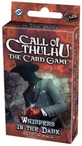 Call of Cthulhu: The Card Game – Whispers in the Dark Asylum Pack board game cover