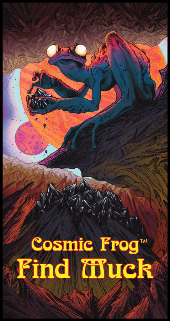 Cosmic Frog: Find Muck board game cover