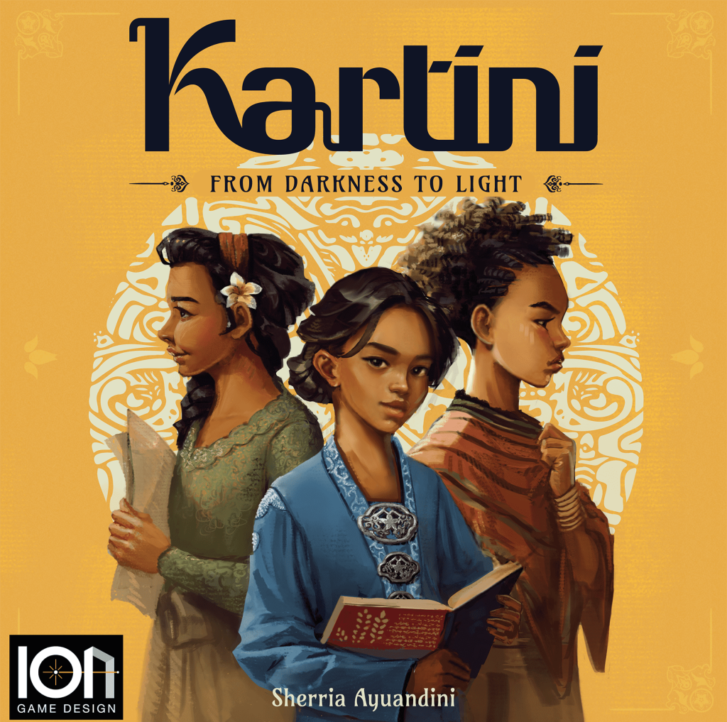 Kartini: From Darkness to Light board game cover