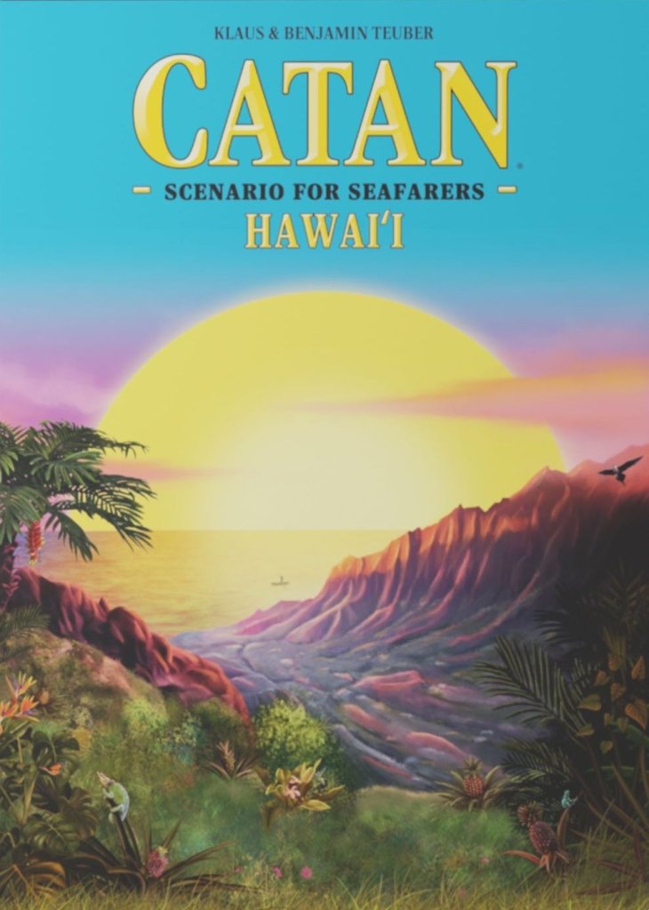 Catan: Hawai’i Scenario board game cover