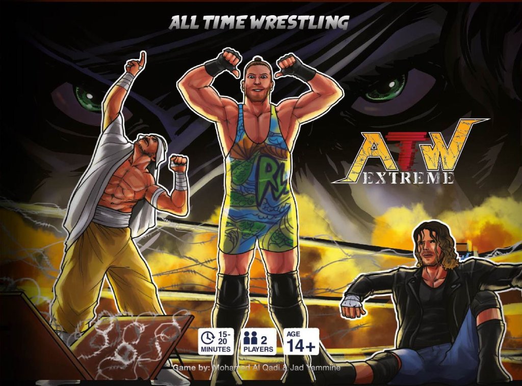 All Time Wrestling: Extreme Edition board game cover