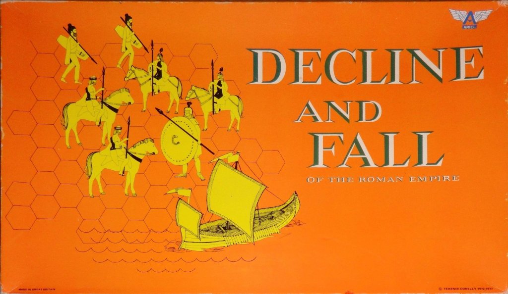 Decline and Fall of the Roman Empire board game cover