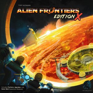 Alien Frontiers: Edition X board game cover