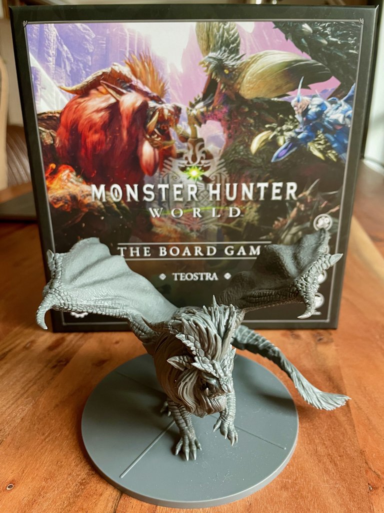 Monster Hunter World: The Board Game – Teostra Expansion board game cover