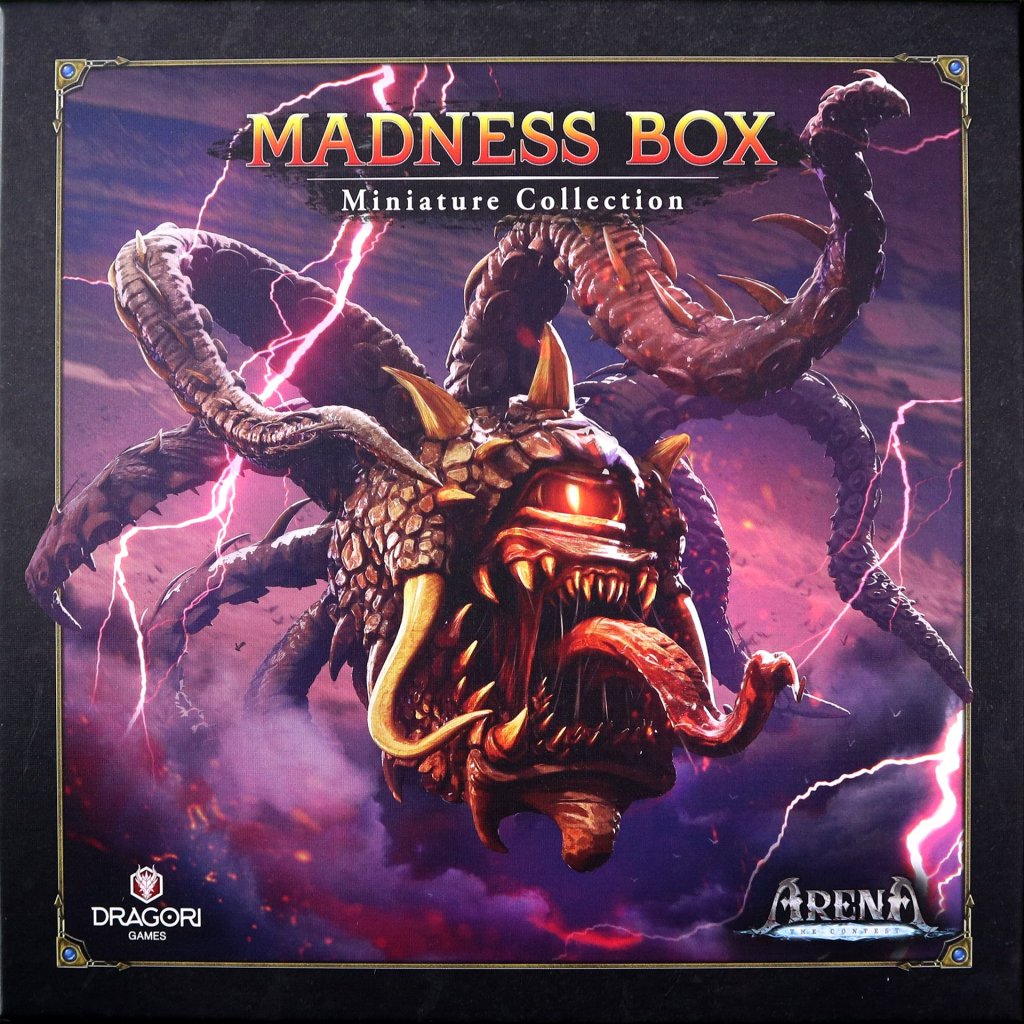 Arena: The Contest – Madness Box board game cover