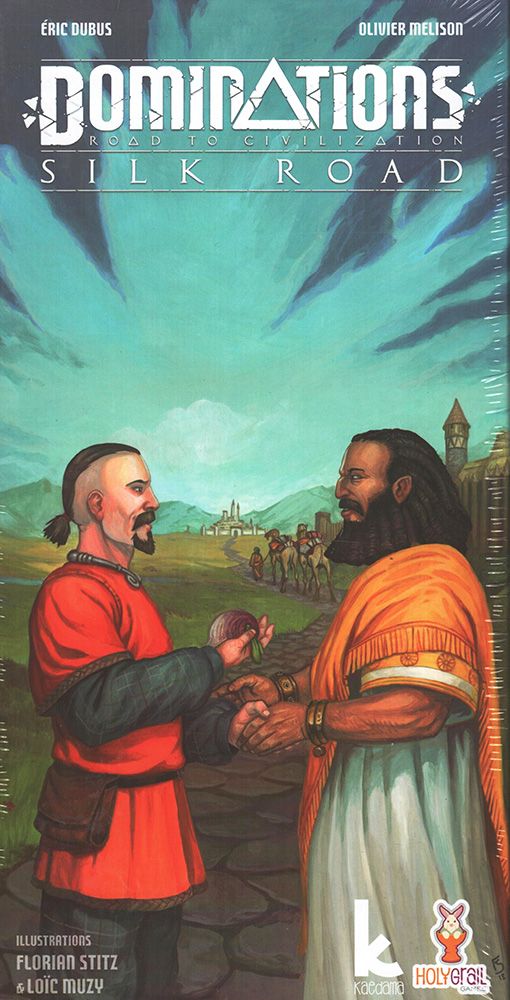 Dominations: Silk Road board game cover