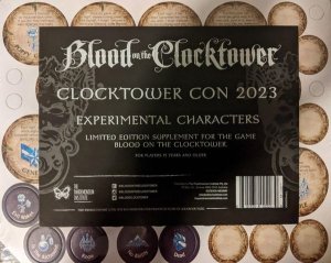 Blood on the Clocktower: Clocktower Con 2023 Experimental Characters board game cover
