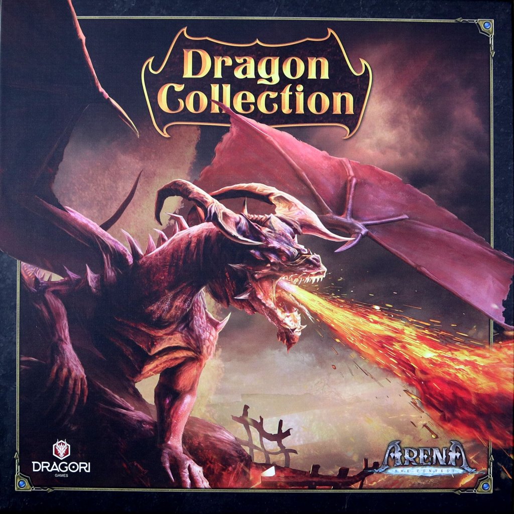 Arena: The Contest – Dragon Collection board game cover