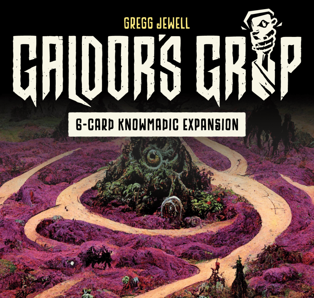 Galdor’s Grip: 6-Card Knowmadic Expansion board game cover