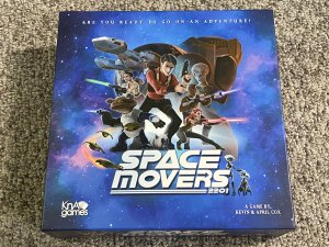 Space Movers 2201 board game cover