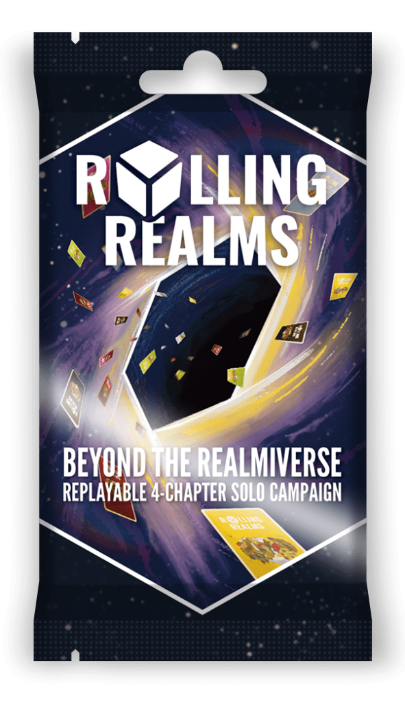 Rolling Realms: Beyond the Realmiverse board game cover