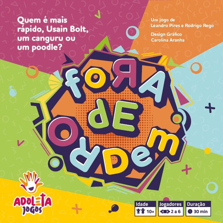 Fora de Ordem board game cover