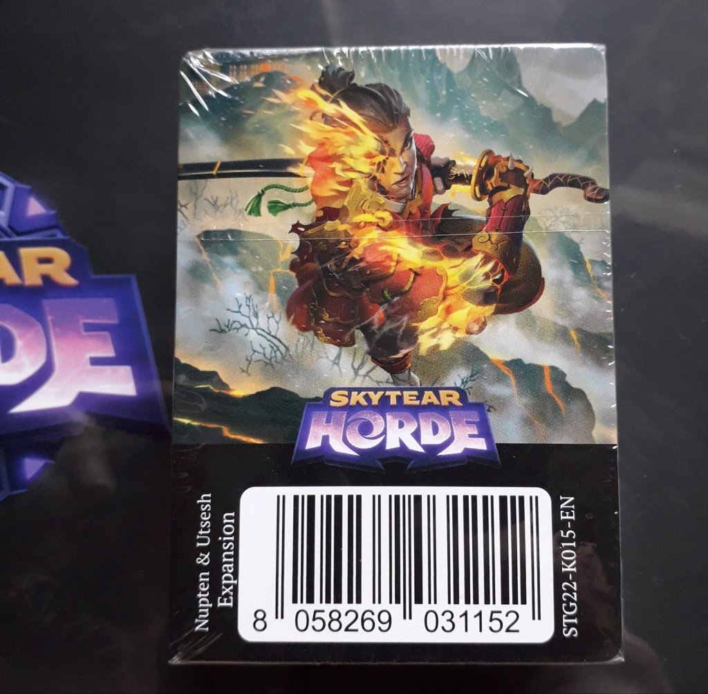Skytear Horde: Nupten Illusionists & Utsesh Horde board game cover