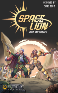 Space Lion: Divide and Conquer board game cover