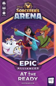 Disney Sorcerer’s Arena: Epic Alliances – At the Ready board game cover