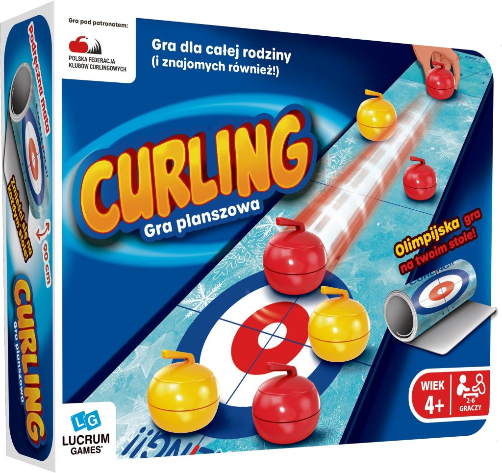 Curling: Gra planszowa board game cover