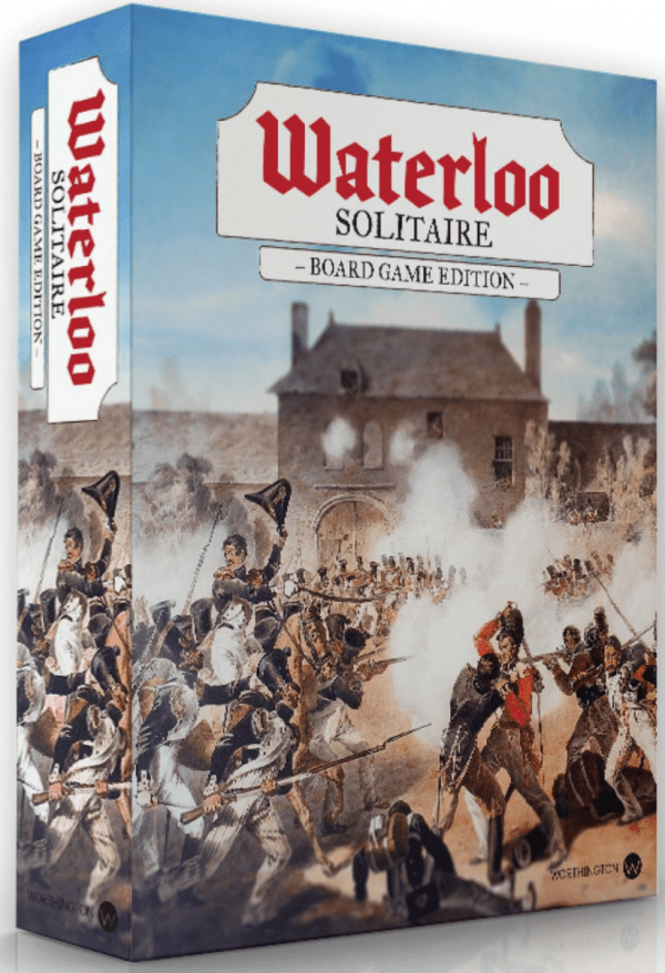 Waterloo Solitaire Board Game board game cover