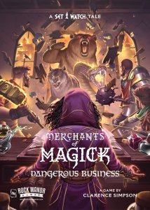 Merchants of Magick: Dangerous Business board game cover