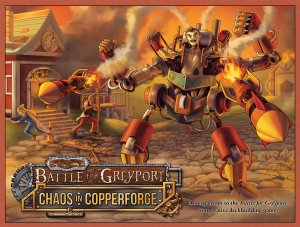 The Red Dragon Inn: Battle for Greyport – Chaos in Copperforge board game cover