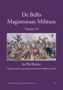 De Bellis Magistrorum Militum: Wargame Rules for Ancient and Medieval Battle from 3000 BC to 1525 AD board game cover
