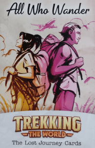 Trekking the World: All Who Wander – The Lost Journey Cards board game cover