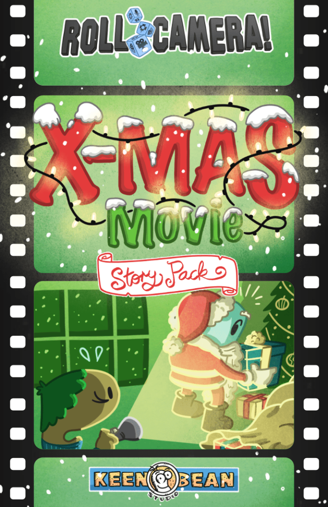 Roll Camera!: X-mas Movie Story Pack board game cover