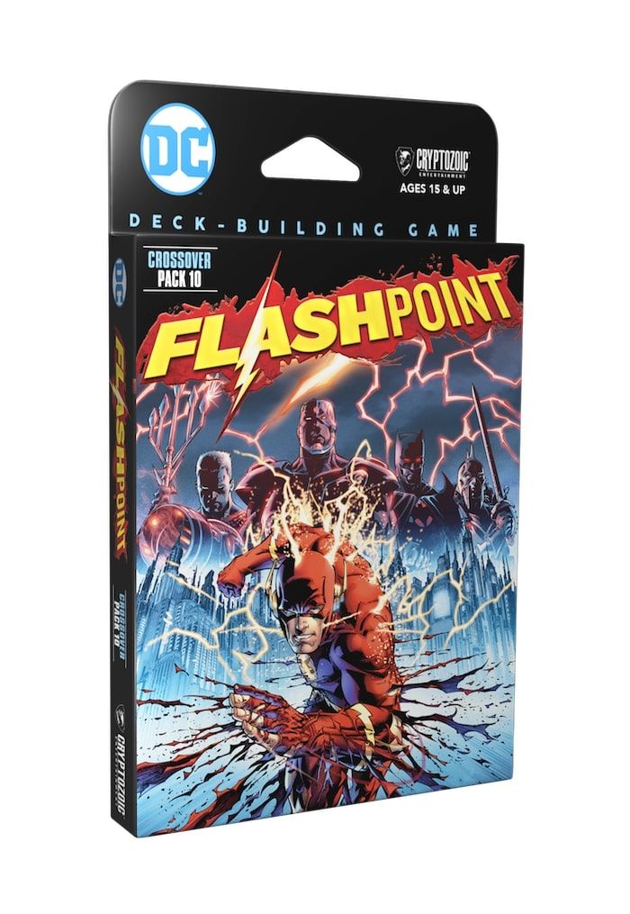 DC Deck-Building Game: Crossover Pack 10 – Flashpoint board game cover