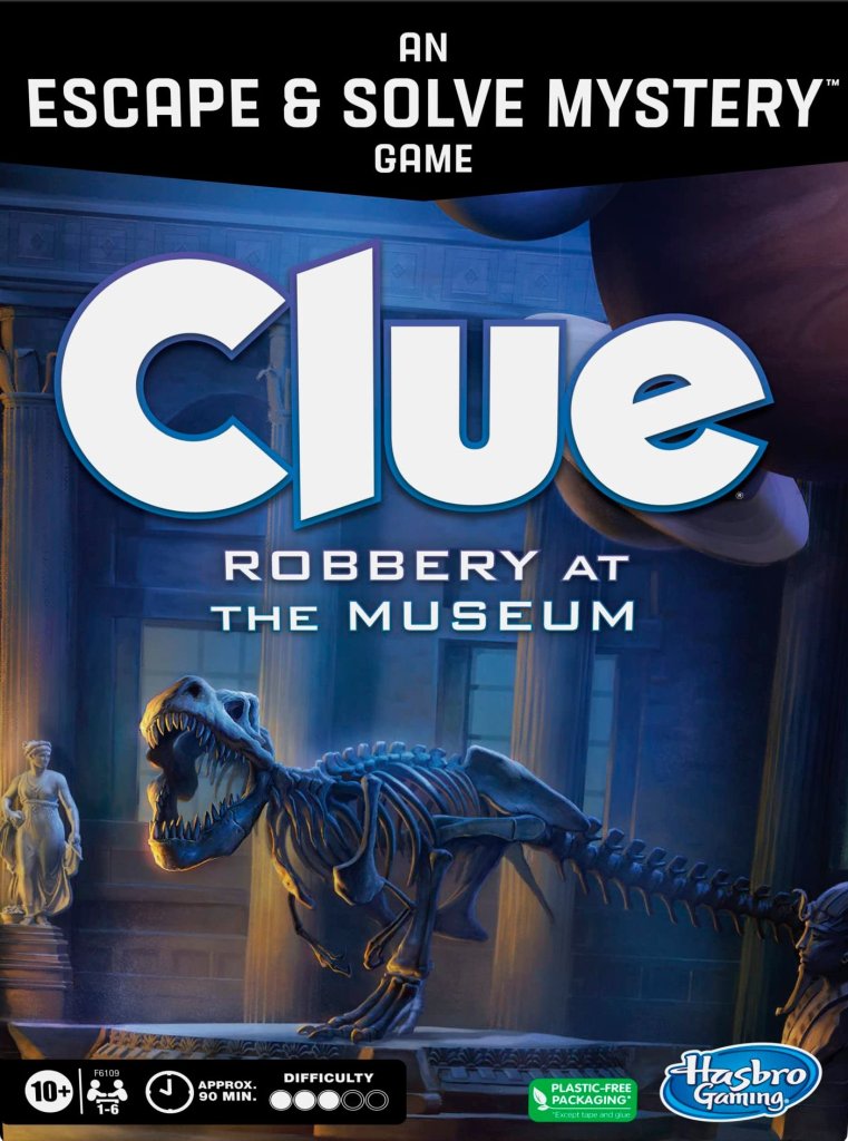 Clue: Robbery at the Museum board game cover