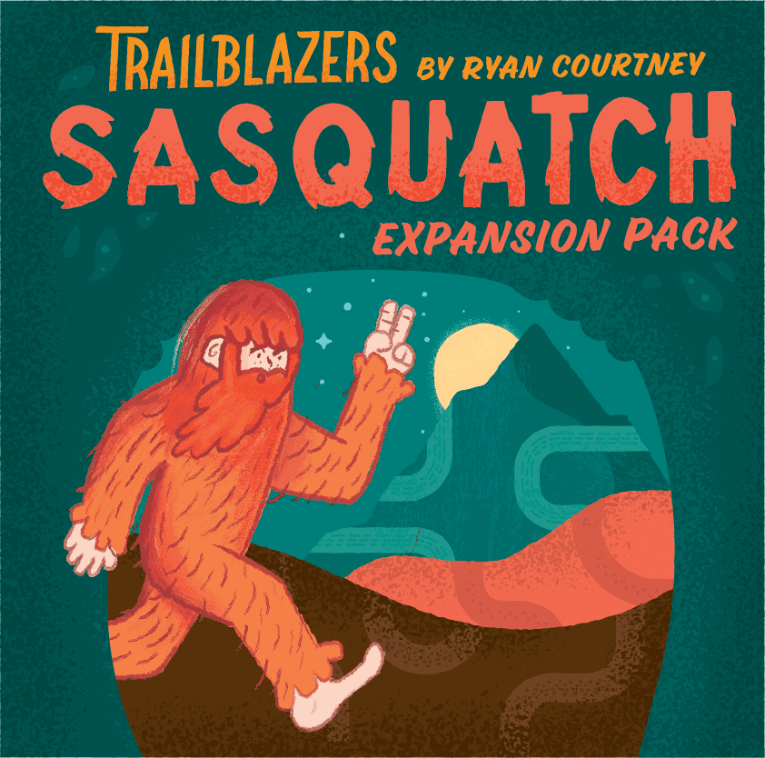 Trailblazers: Sasquatch Expansion Pack board game cover
