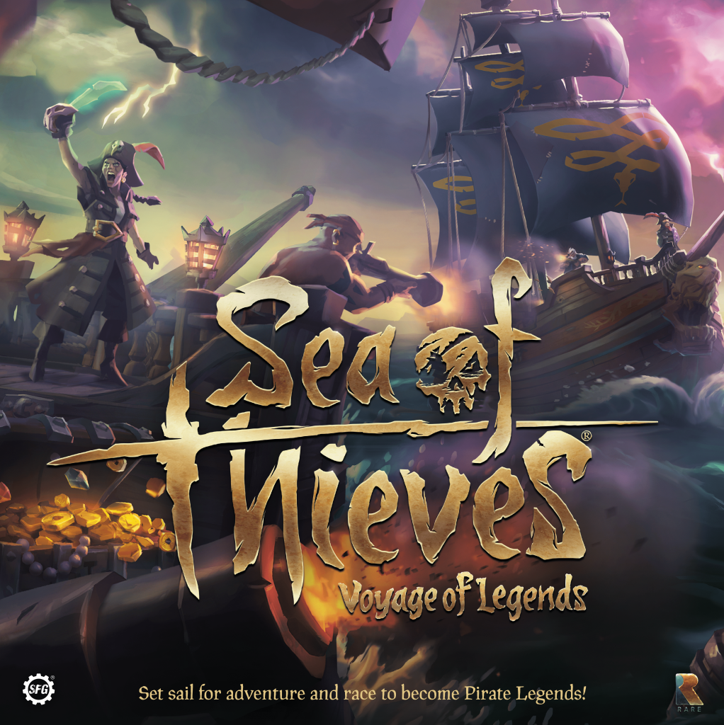 Sea of Thieves: Voyage of Legends board game cover