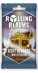 Rolling Realms: Risky Rewards board game cover
