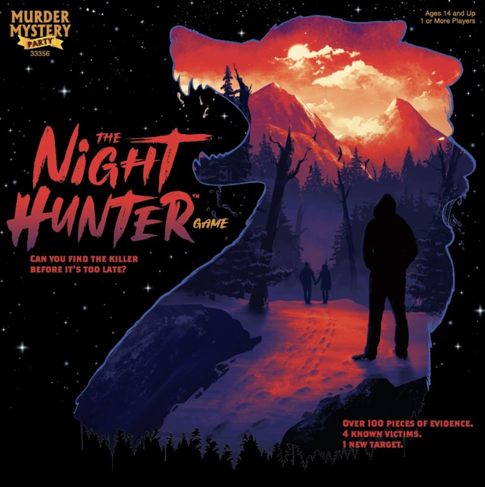 Murder Mystery Party: The Night Hunter Game board game cover