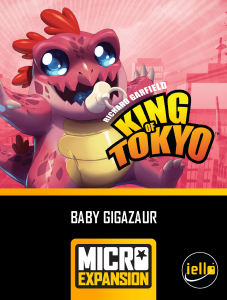 King of Tokyo: Baby Gigazaur board game cover