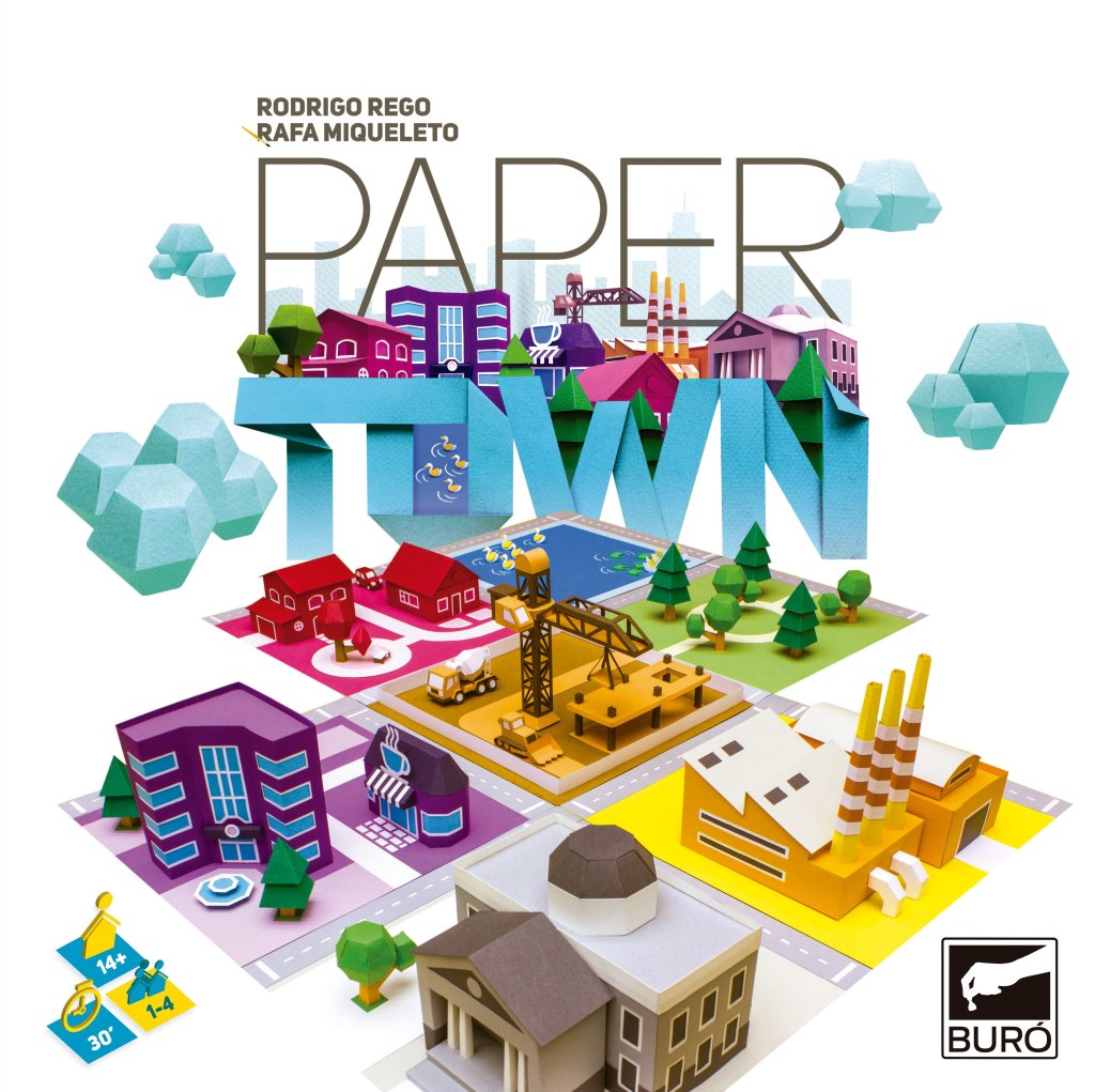 Papertown board game cover