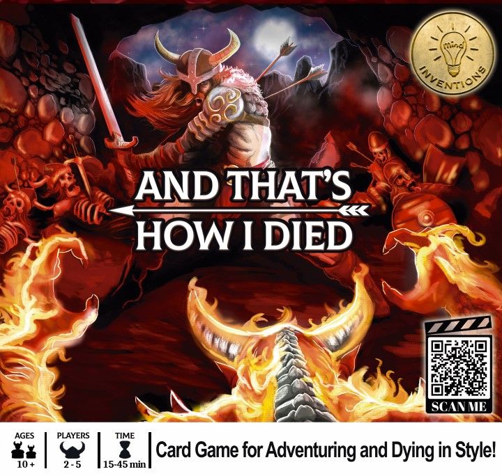 And That’s How I Died board game cover