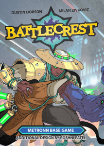 Battlecrest: Metronn Base Game board game cover