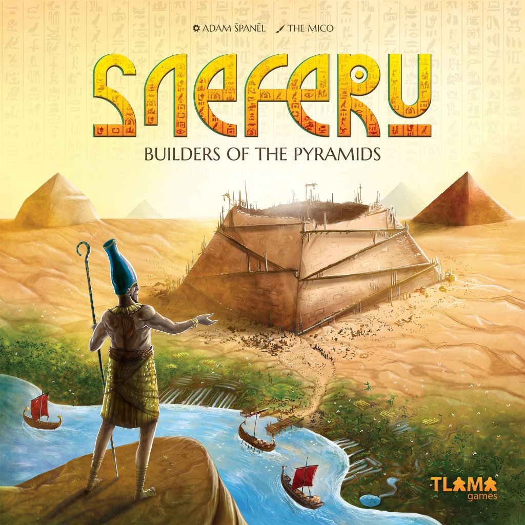 Sneferu: Builders of the Pyramids board game cover