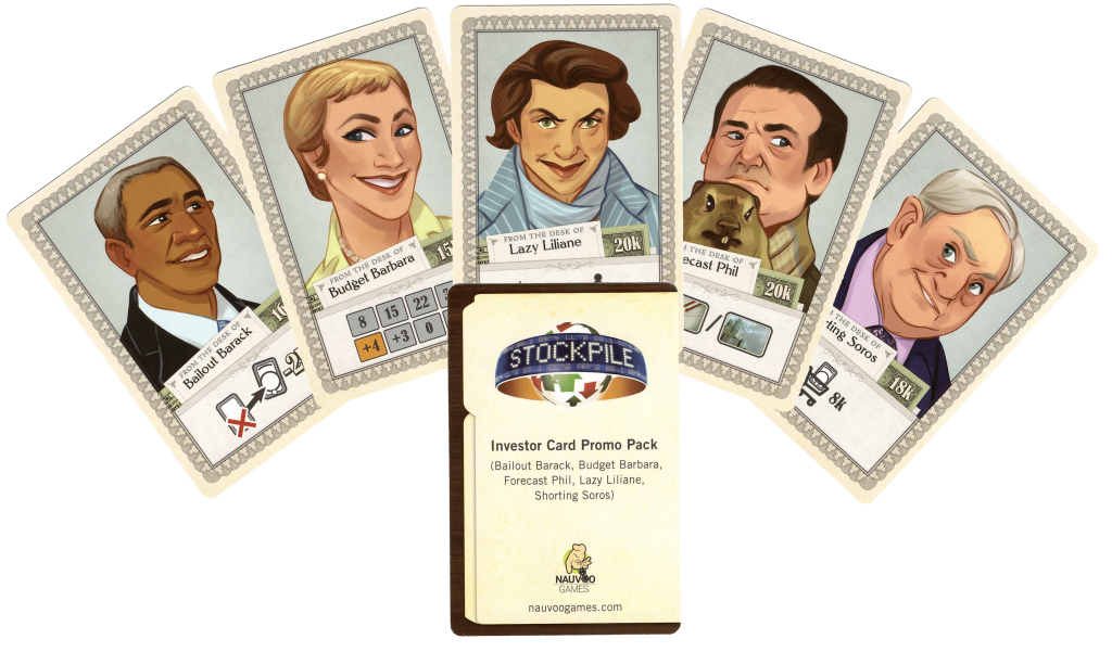 Stockpile: Investor Card Promo Pack #3 board game cover