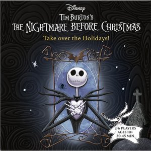 The Nightmare Before Christmas: Take Over the Holidays! board game cover