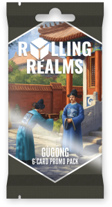 Rolling Realms: Gùgōng Promo Pack board game cover